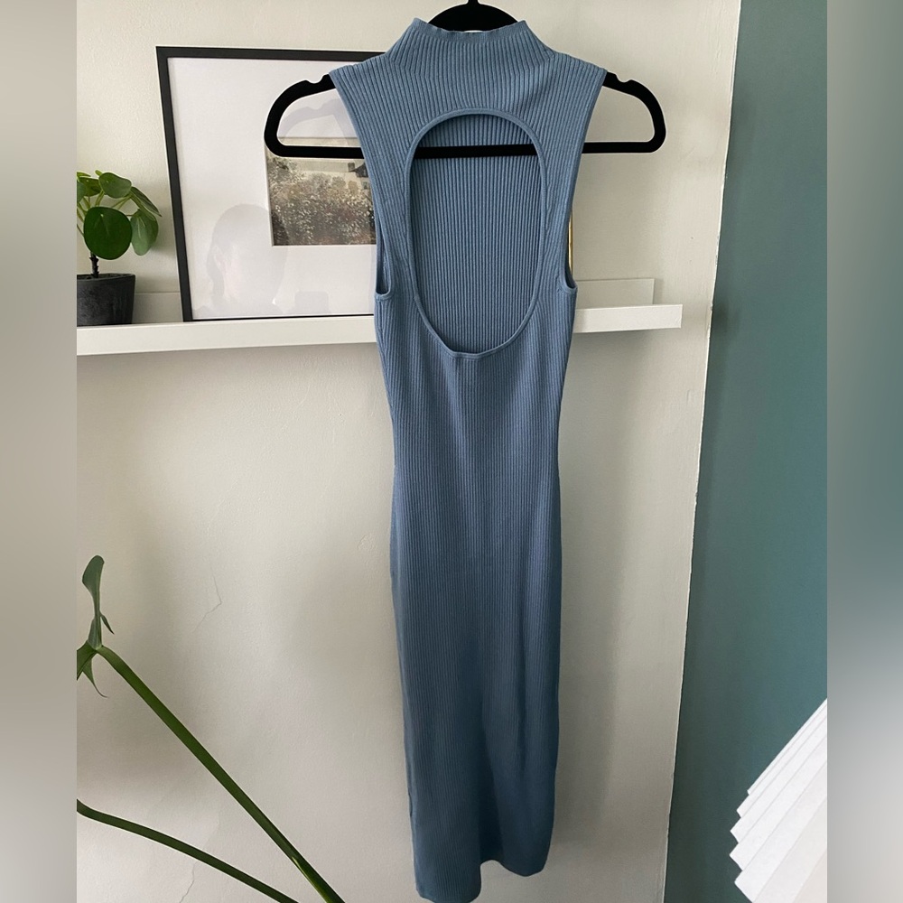 NWOT Aritzia Babaton Compose Sleeveless Cutout Dress